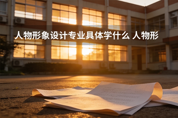 人物形象设计专业具体学什么 人物形象设计专业具体学习的内容