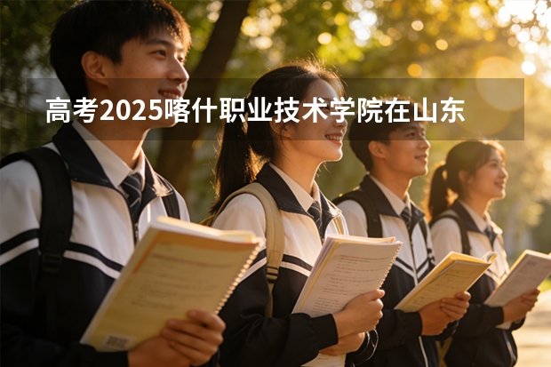 高考2025喀什职业技术学院在山东艺术类投档分数线（2026参考）