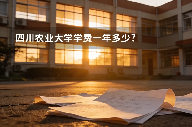 四川农业大学学费一年多少?