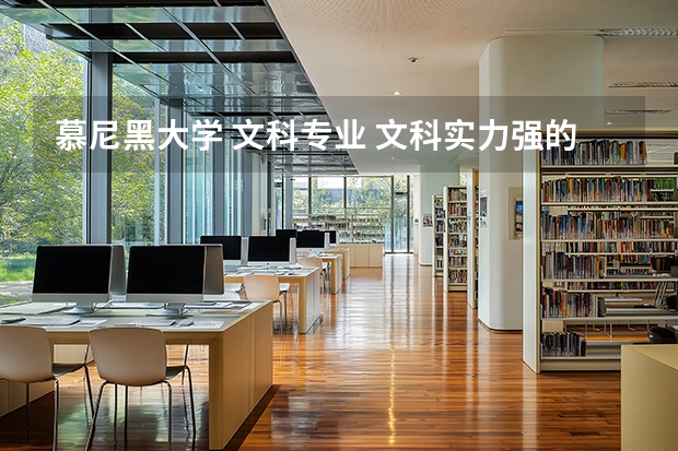 慕尼黑大学 文科专业 文科实力强的大学排名