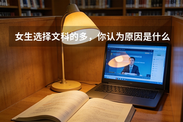 女生选择文科的多，你认为原因是什么呢？