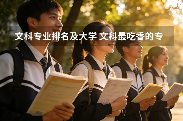 文科专业排名及大学 文科最吃香的专业排名