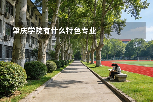 肇庆学院有什么特色专业