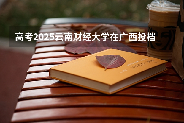 高考2025云南财经大学在广西投档分数线（2026参考）
