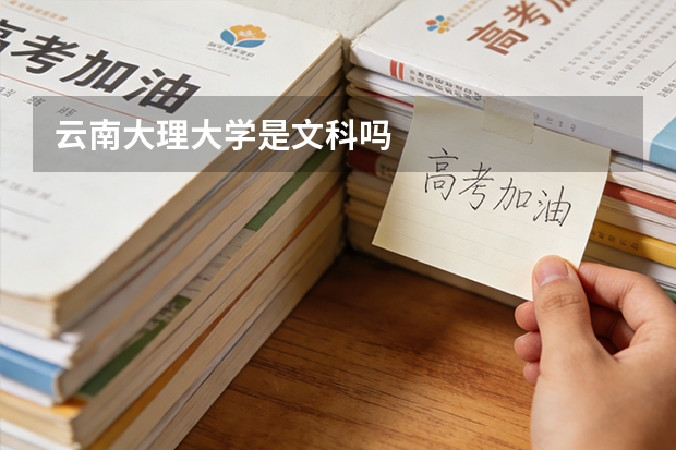 云南大理大学是文科吗
