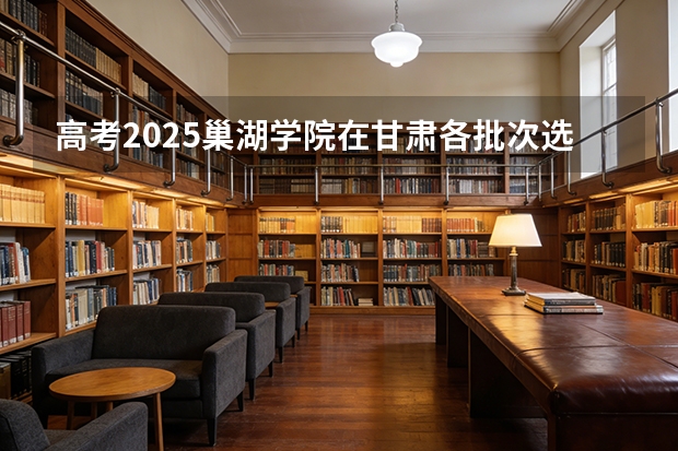 高考2025巢湖学院在甘肃各批次选科要求（2026参考）
