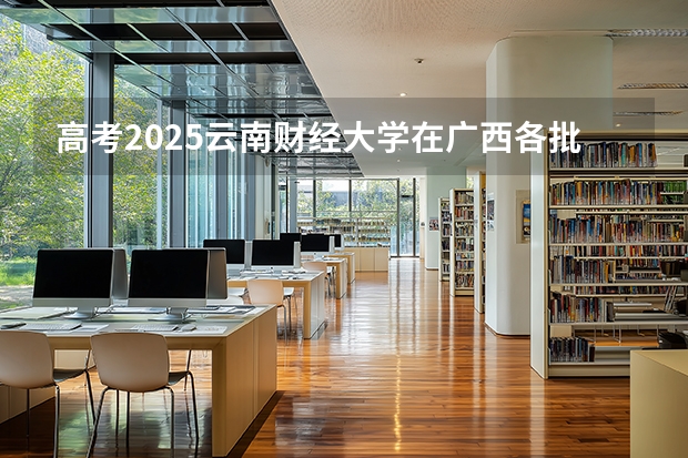 高考2025云南财经大学在广西各批次选科要求（2026参考）