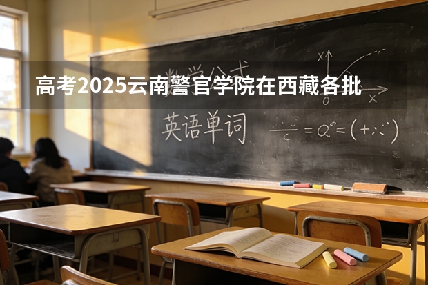 高考2025云南警官学院在西藏各批次选科要求（2026参考）